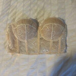 Adika | white corset top | size s